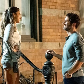 gina rodriguez as mack and tom ellis as nick, players