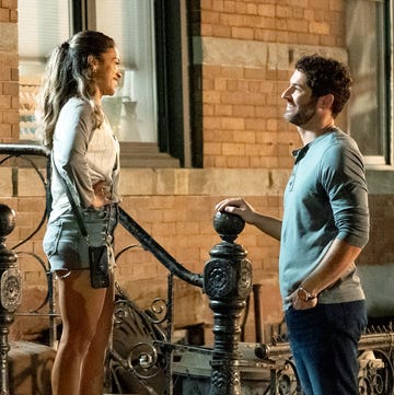 gina rodriguez as mack and tom ellis as nick, players