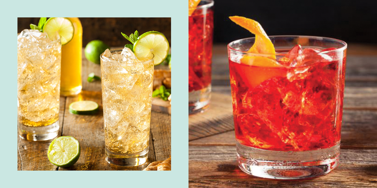 9 Ginger Ale Cocktails to Make - These Drink Recipes Are Easy