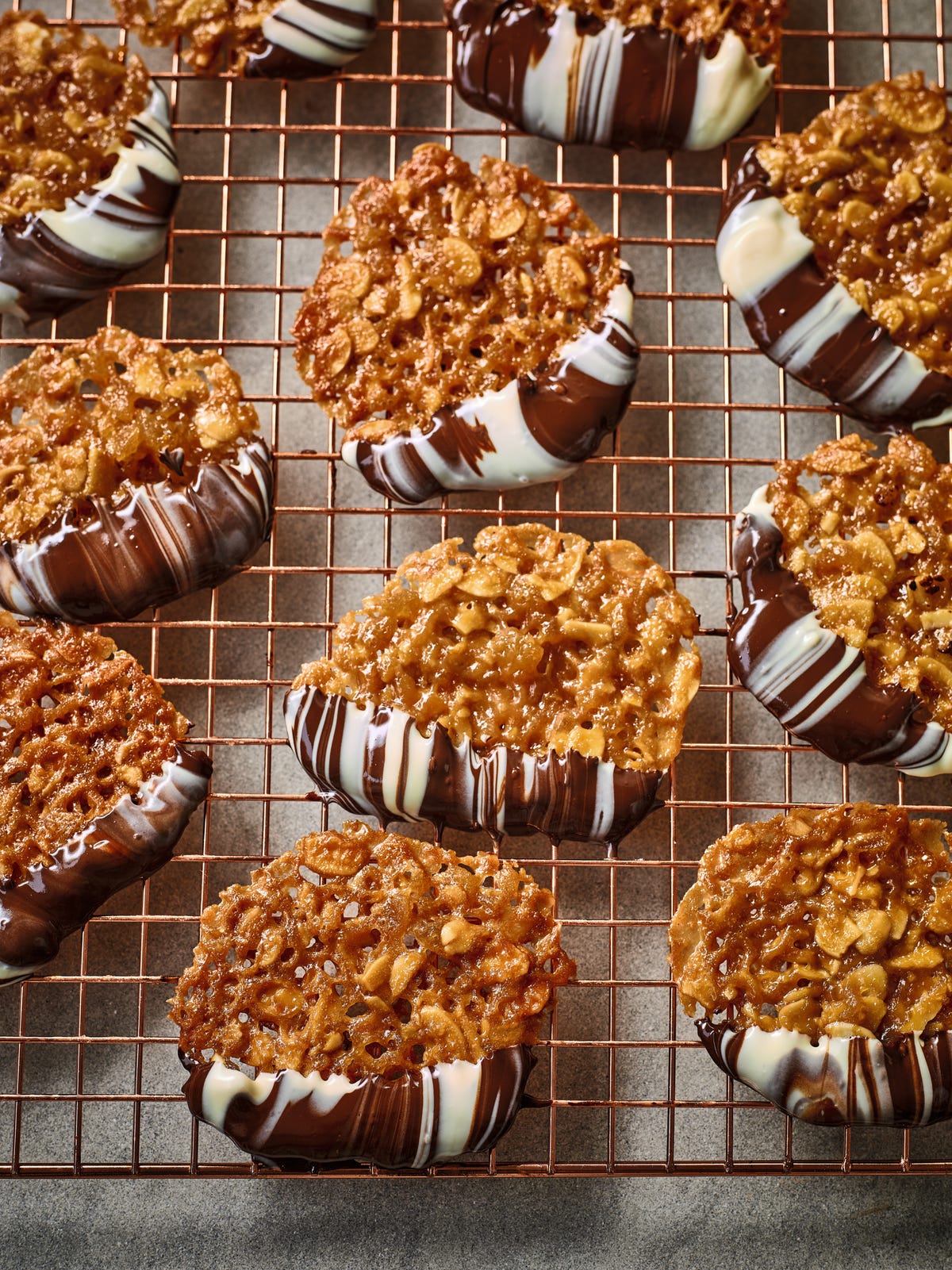 image of Nadiya Hussain's Ginger and Almond Florentines recipe by Red Online