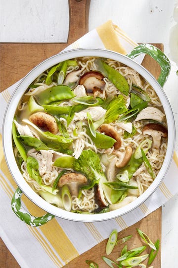 ginger garlic chicken ramen