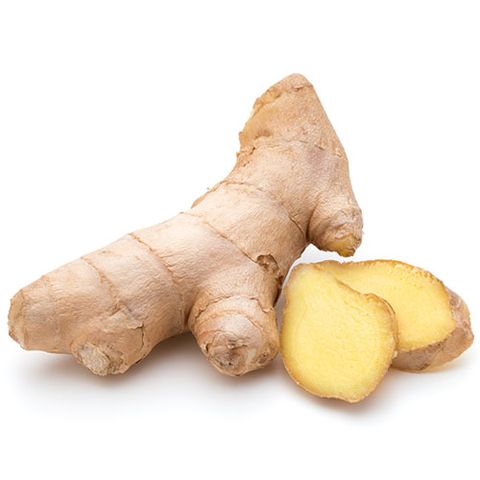 ginger root fresh, sliced