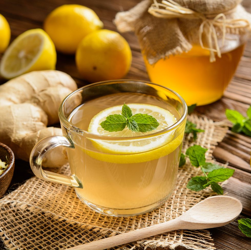 how to get rid of a cough  ginger tea