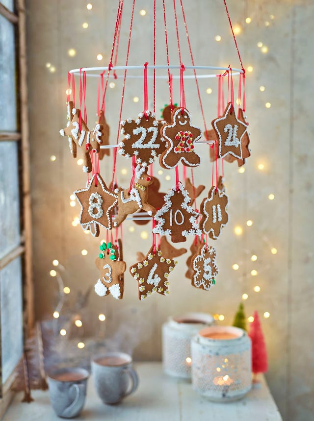 Gingerbread advent calendar