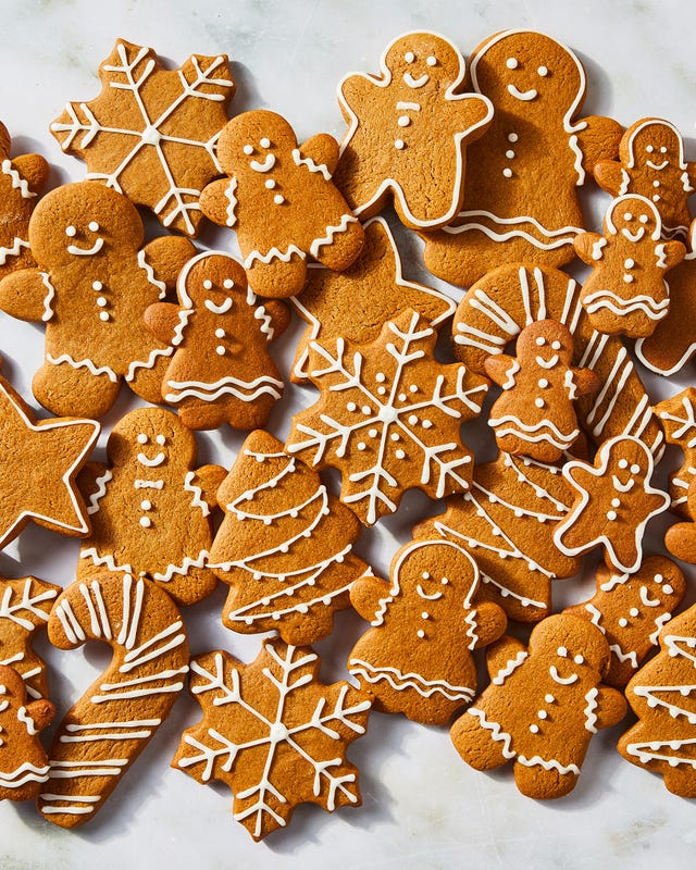 gingerbread cookies with icing