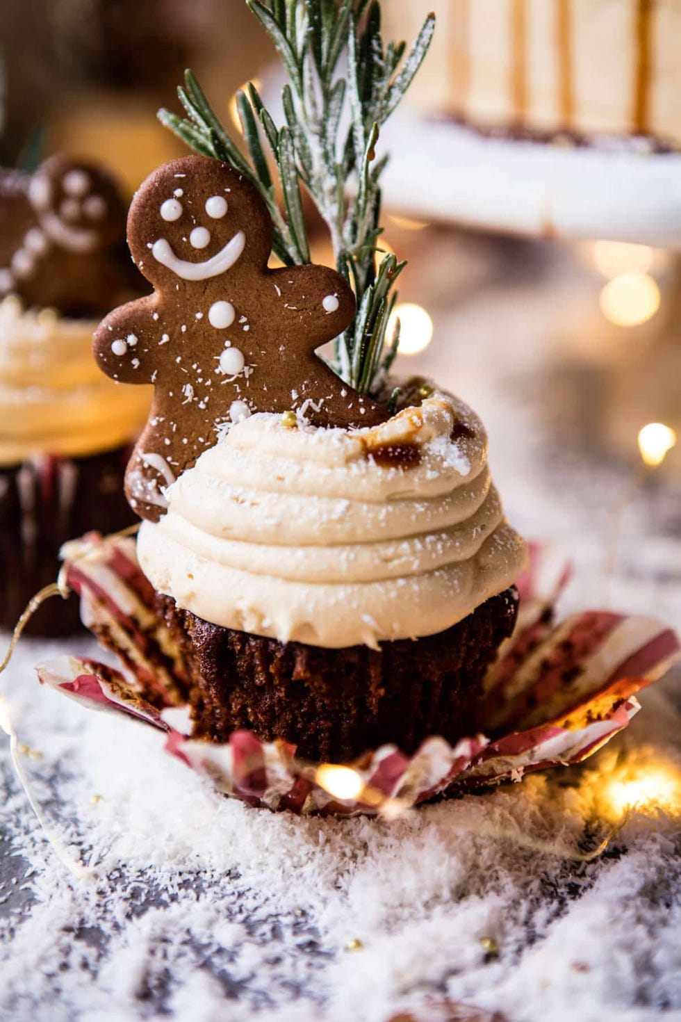 Gingerbread Bundt Cake with Cream Cheese Frosting Recipe - Something Swanky