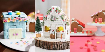 compilation of gingerbread houses