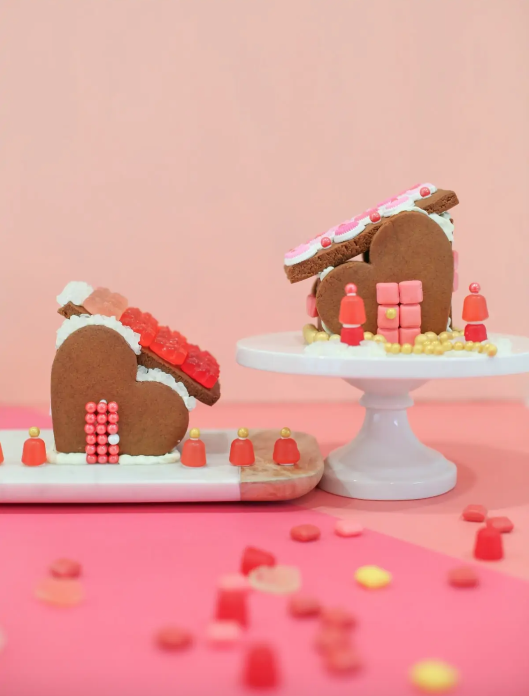 26 Best Gingerbread House Ideas 2023   Gingerbread House Ideas Heart 1633713994 