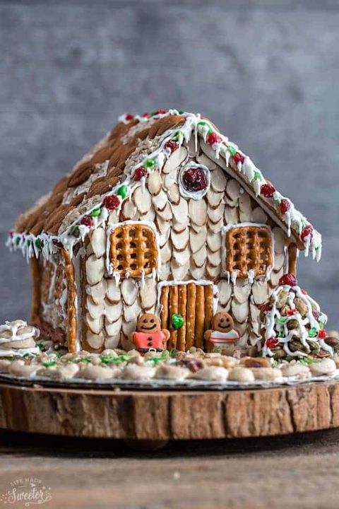 gingerbread house ideas nuts