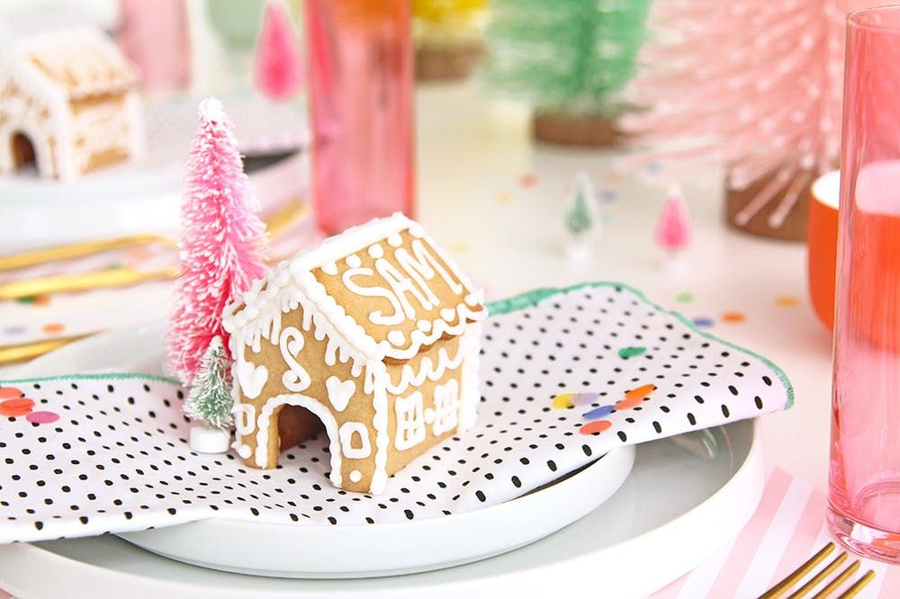 Frosted Light Up Pastel Gingerbread hotsell House