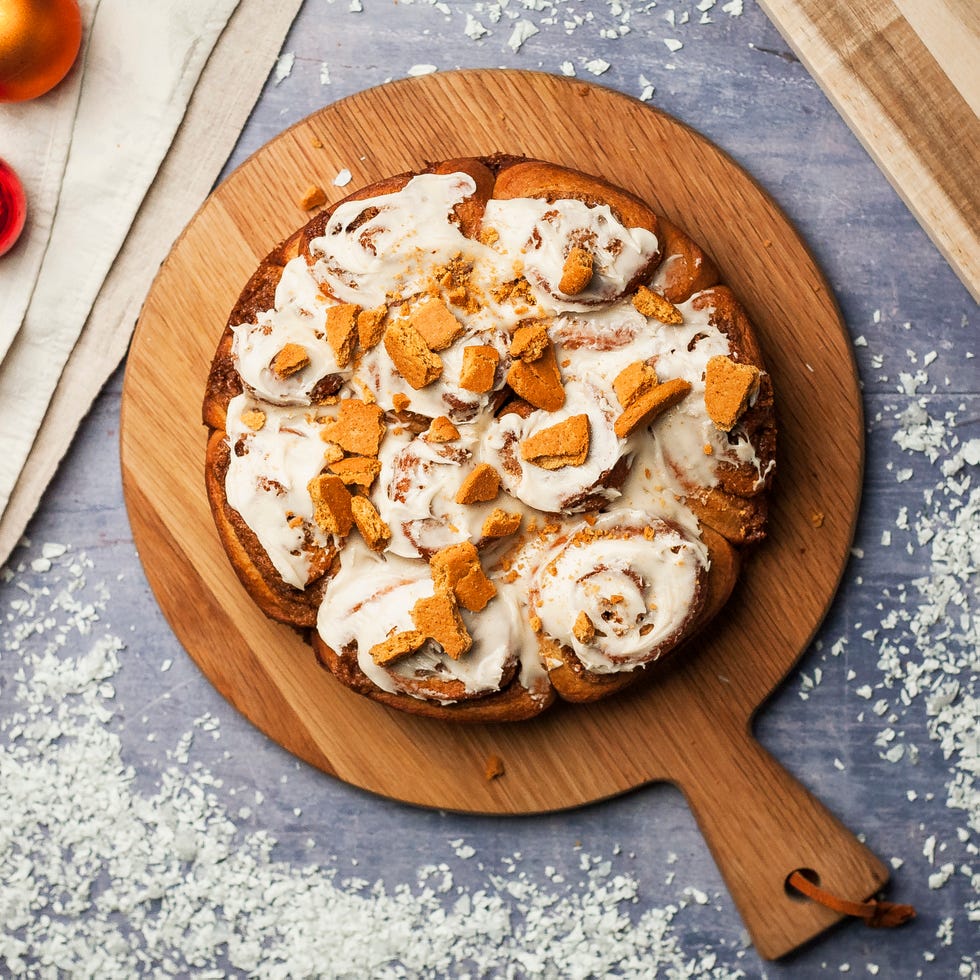 best christmas dessert recipes gingerbread latte tear and share bread