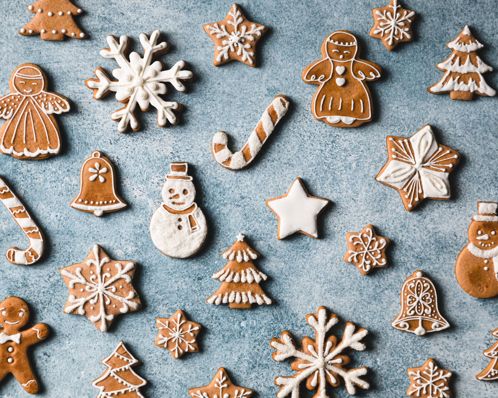 Snowman, Christmas Tree, & Gingerbread Boy Cookie Sheet