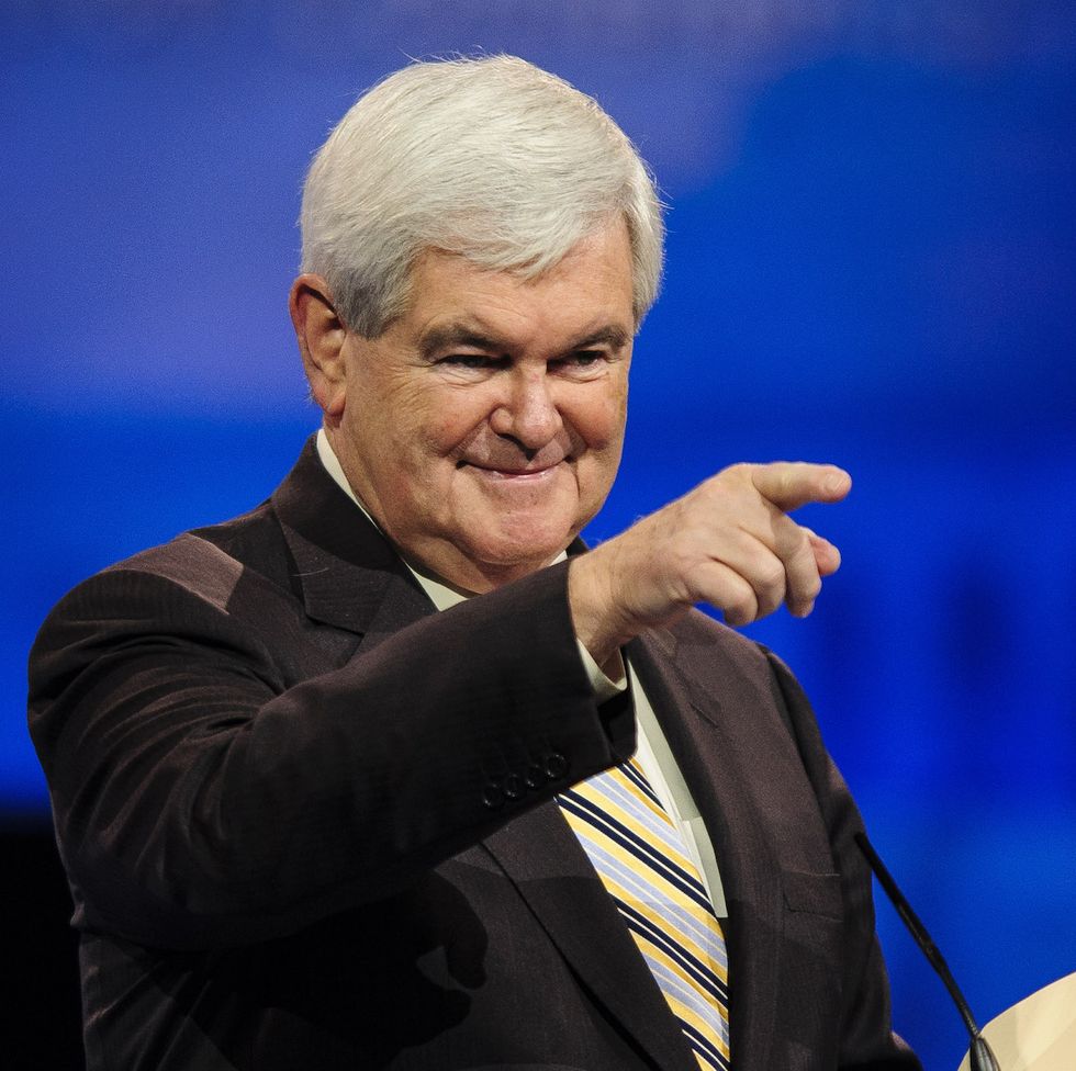 washington, dc   march 16 newt gingrich, former speaker of the us house of representatives speaks at the 2013 conservative political action conference cpac march 16, 2013 in national harbor, maryland this year's theme is "america’s future the next generation of conservatives new challenges, timeless principles"  photo by pete marovichgetty images