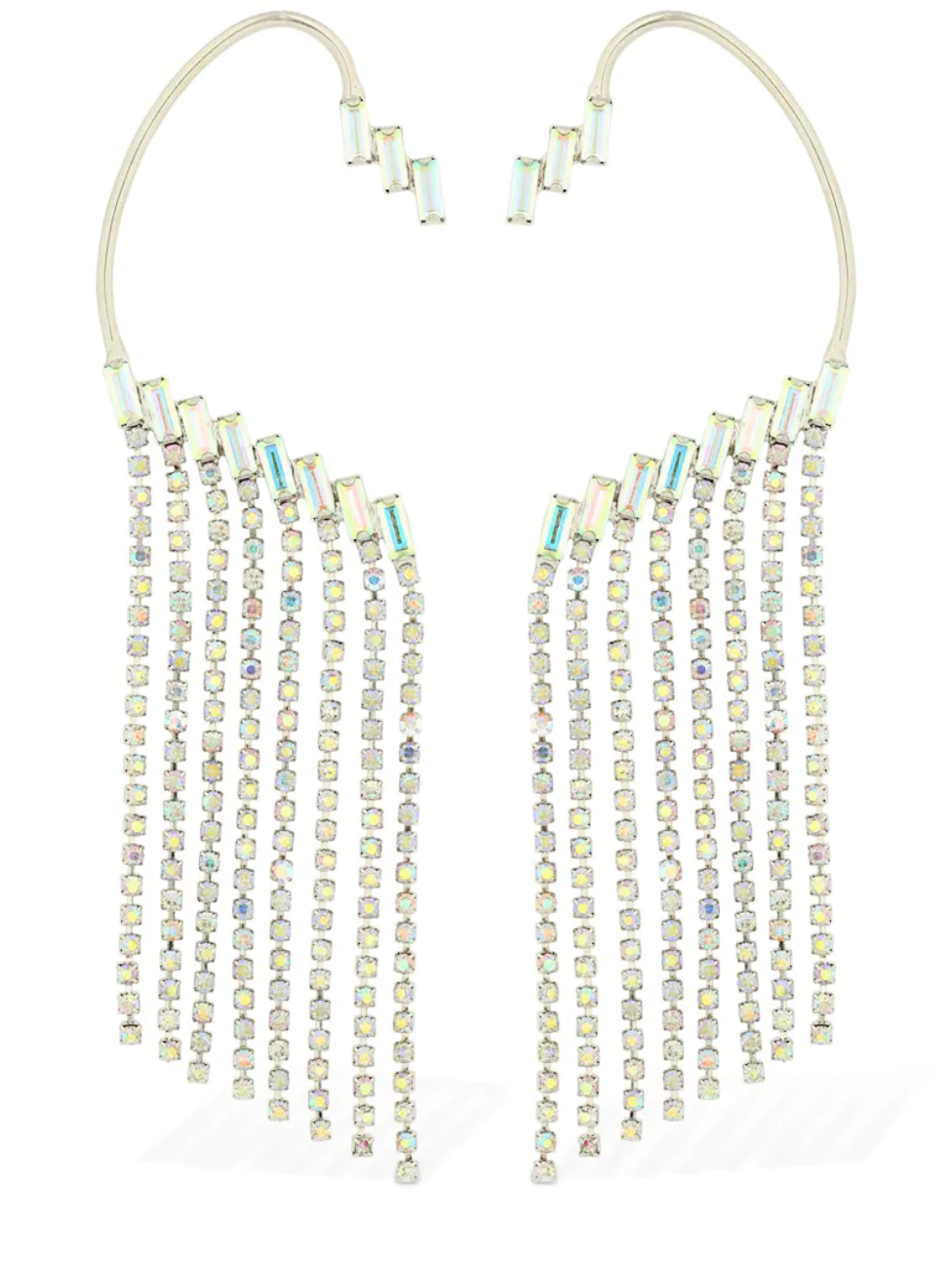 la collab tra il brand di taiwan yun yun sun e la piattaforma shopping online lvr porta raggi di luce nel tuo guardaroba con orecchini e collane di cristalli