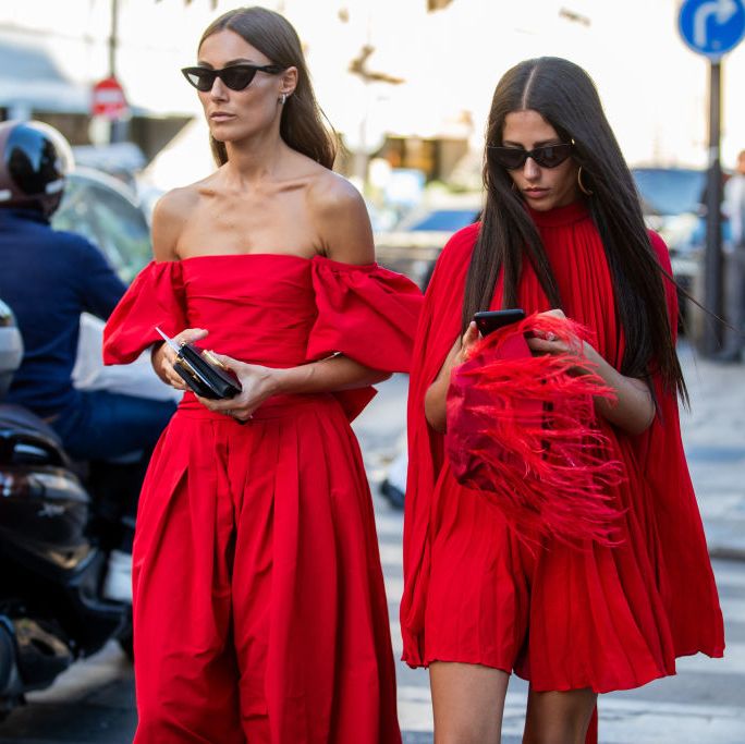los vestidos rojos mas bonitos y de moda de primavera