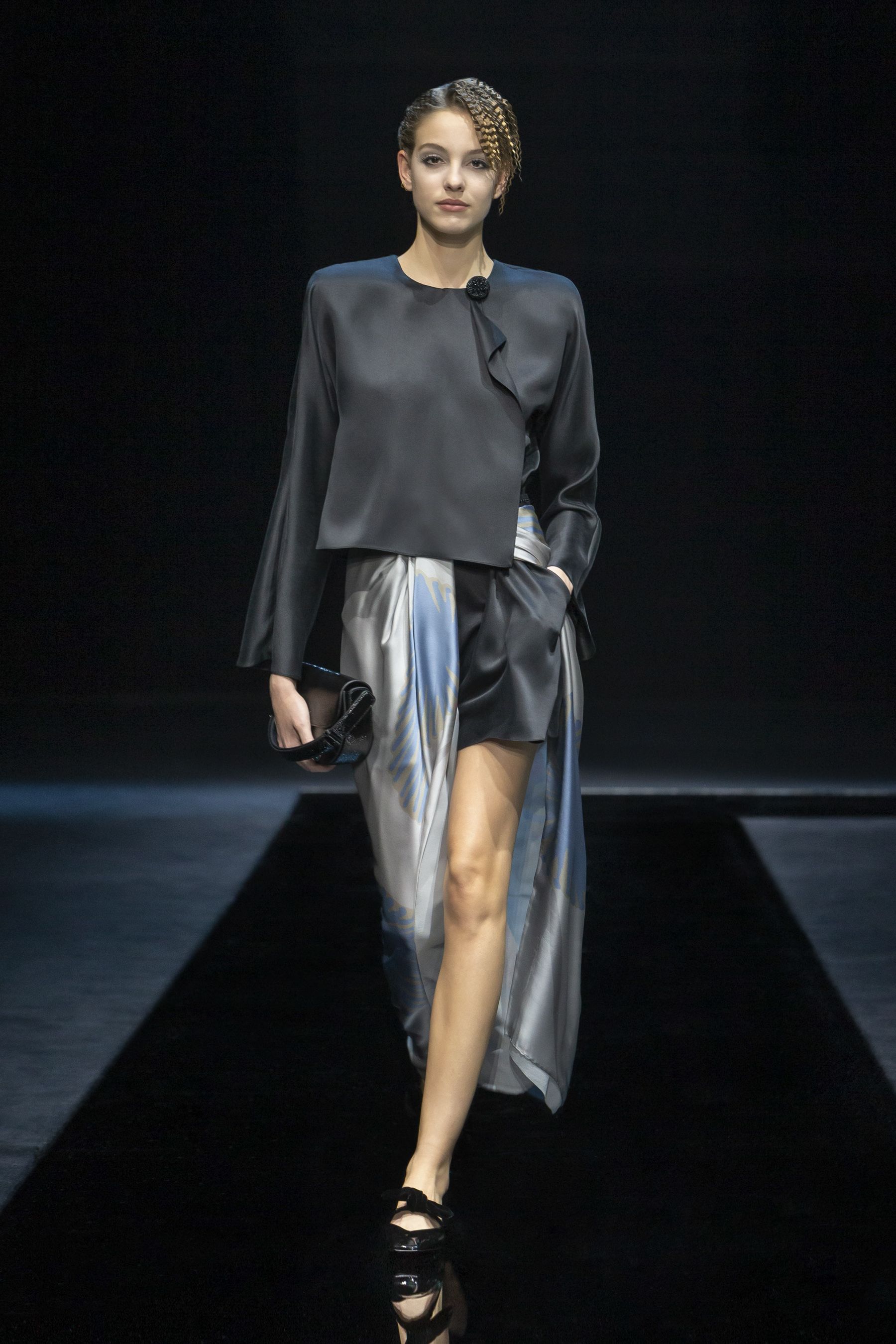 ジョルジオ アルマーニGIORGIO ARMANI シルクシースルー