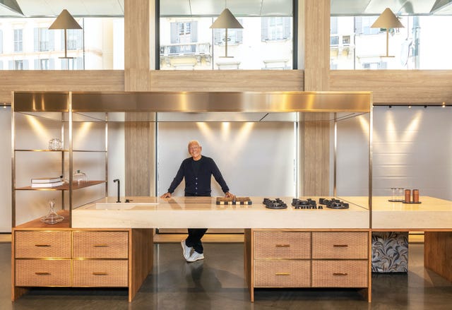 This kitchen designed by Giorgio Armani is couture for the home