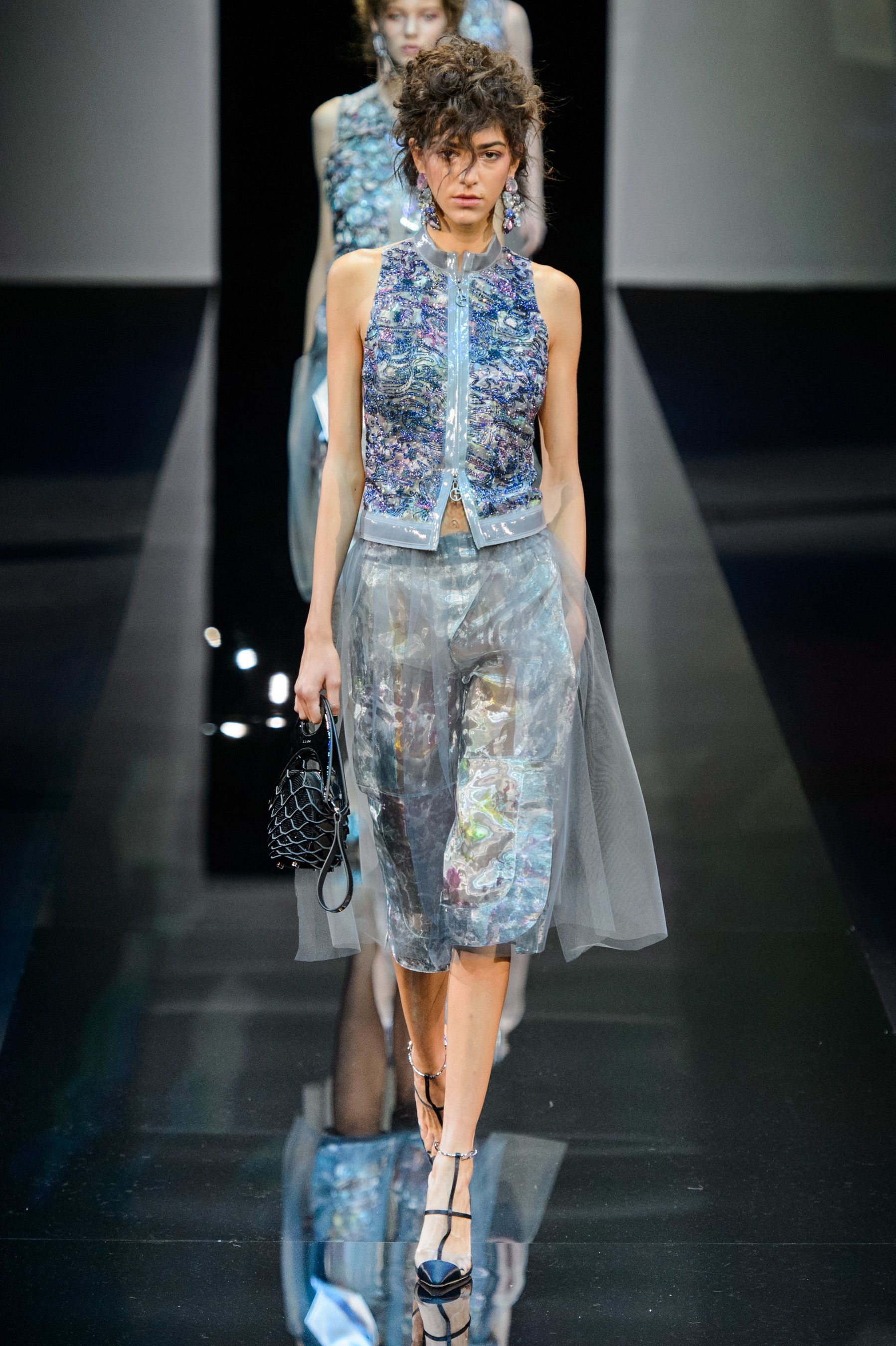 Giorgio Armani la sfilata primavera estate 2019