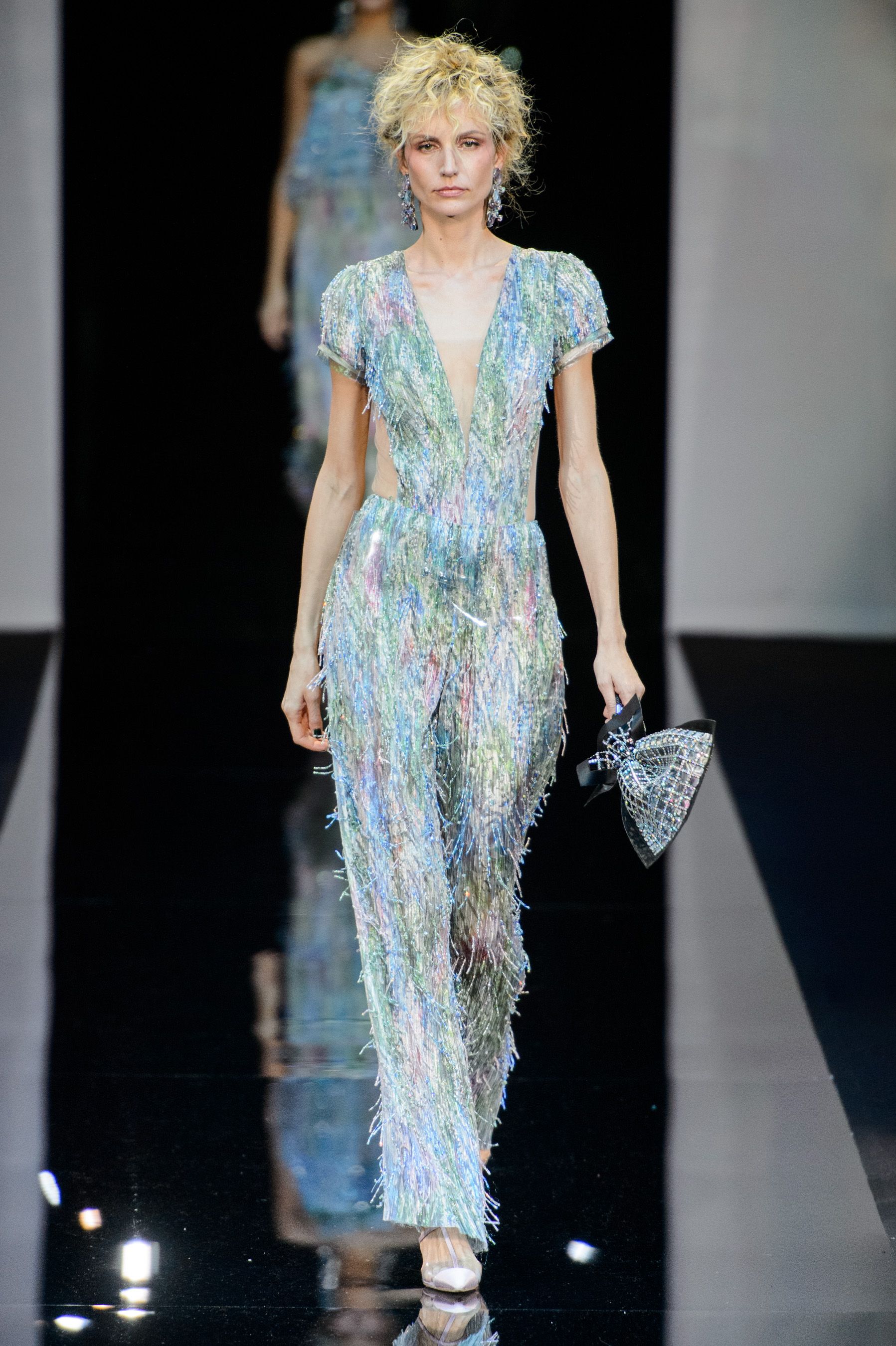 Giorgio Armani la sfilata primavera estate 2019