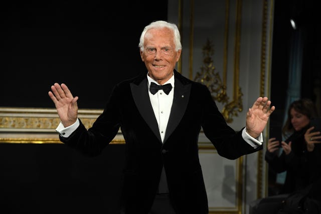 Giorgio Armani to be honoured at the 2019 Fashion Awards