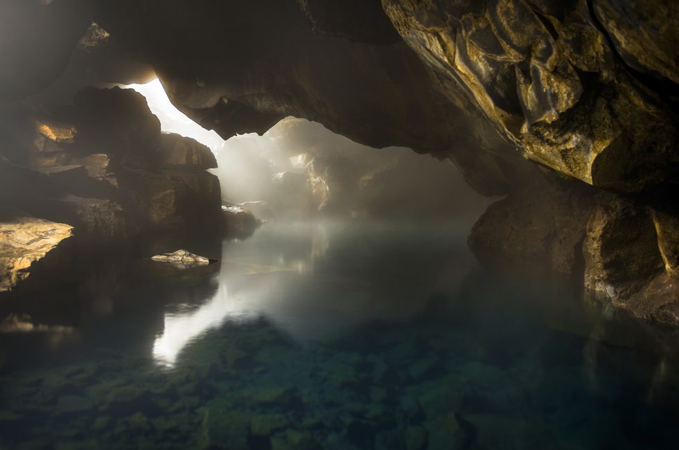 Nature, Sky, Formation, Light, Cave, Water, Cloud, Sunlight, Rock, Geology, 