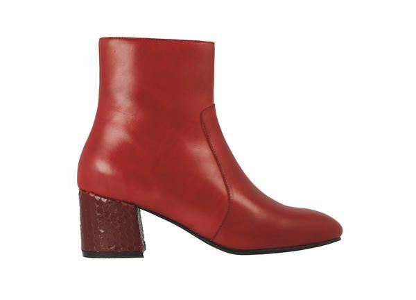 Footwear, Shoe, Boot, Red, High heels, Leather, Durango boot, 