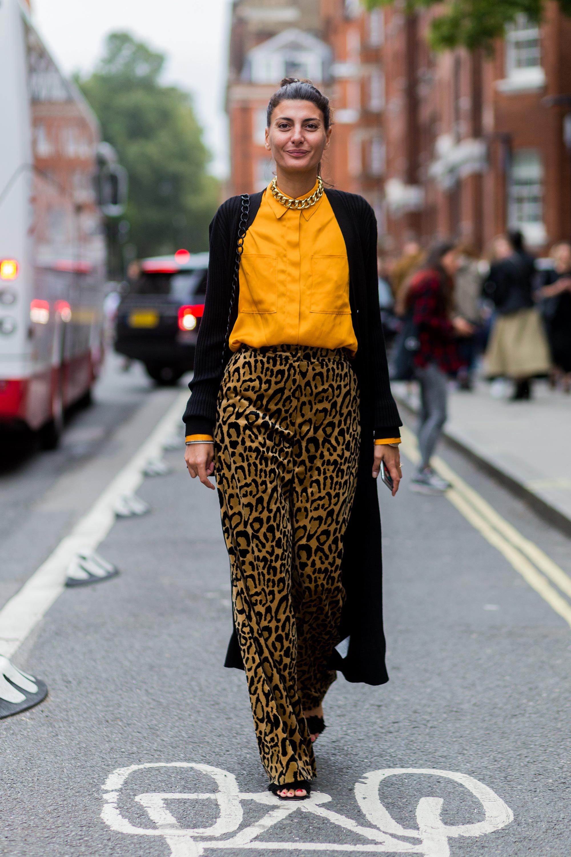 Leopard Print Pants Inspirational Street Style 2023