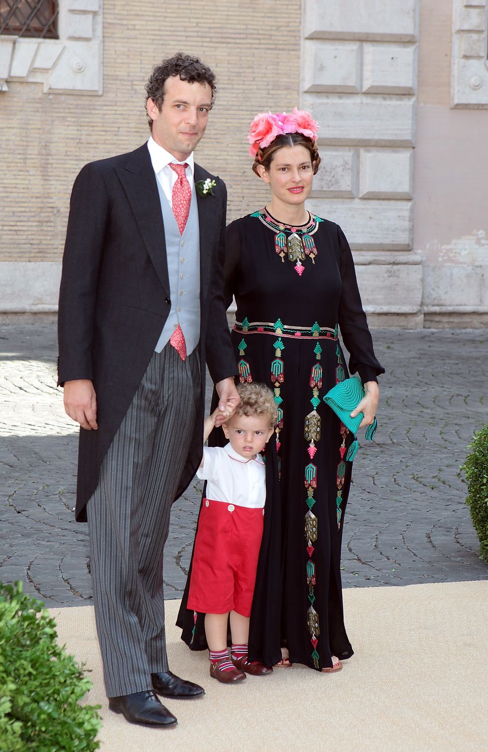 wedding of prince amedeo of belgium and elisabetta maria rosboch von wolkenstein