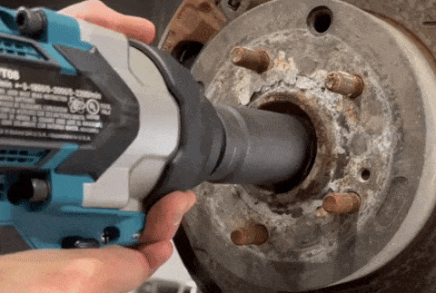 best impact wrenches tested removing axle nut