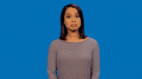 Face, Blue, Chin, Neck, Cheek, Shoulder, Electric blue, Television presenter, Gesture, Long hair, 