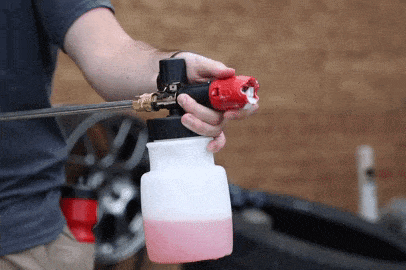 foam blaster spray nozzle for power