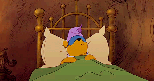 Winnie the Pooh durmiendo