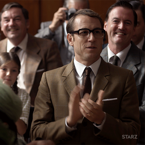 Suit, White-collar worker, Formal wear, Gesture, Businessperson, Tuxedo, Glasses, Smile, Pleased, Tie, 