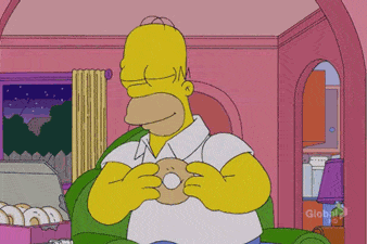 Homer Simpson donut