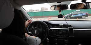 Driving school in Moscow