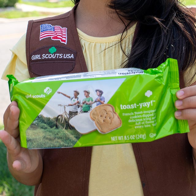 The Girl Scouts Have a New Cookie That Tastes Just Like French Toast