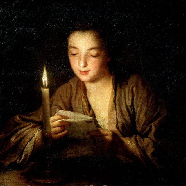 'girl with a candle', late 17th or early 18th century artist jean baptiste santerre