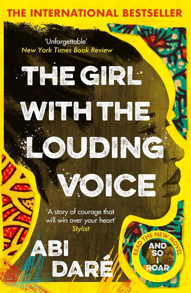 cover of the novel the girl with the louding voice by abi dare