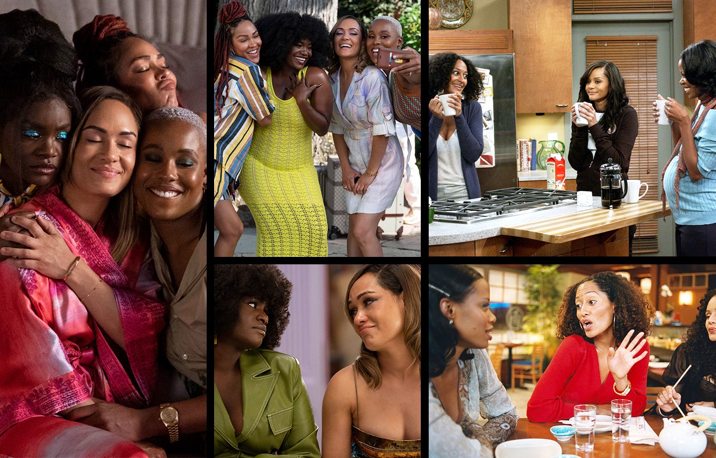 The showrunners behind Girlfriends and Harlem, respectively, have a heart-to-heart about art, representation, and the joys and pressures of being Black creators.