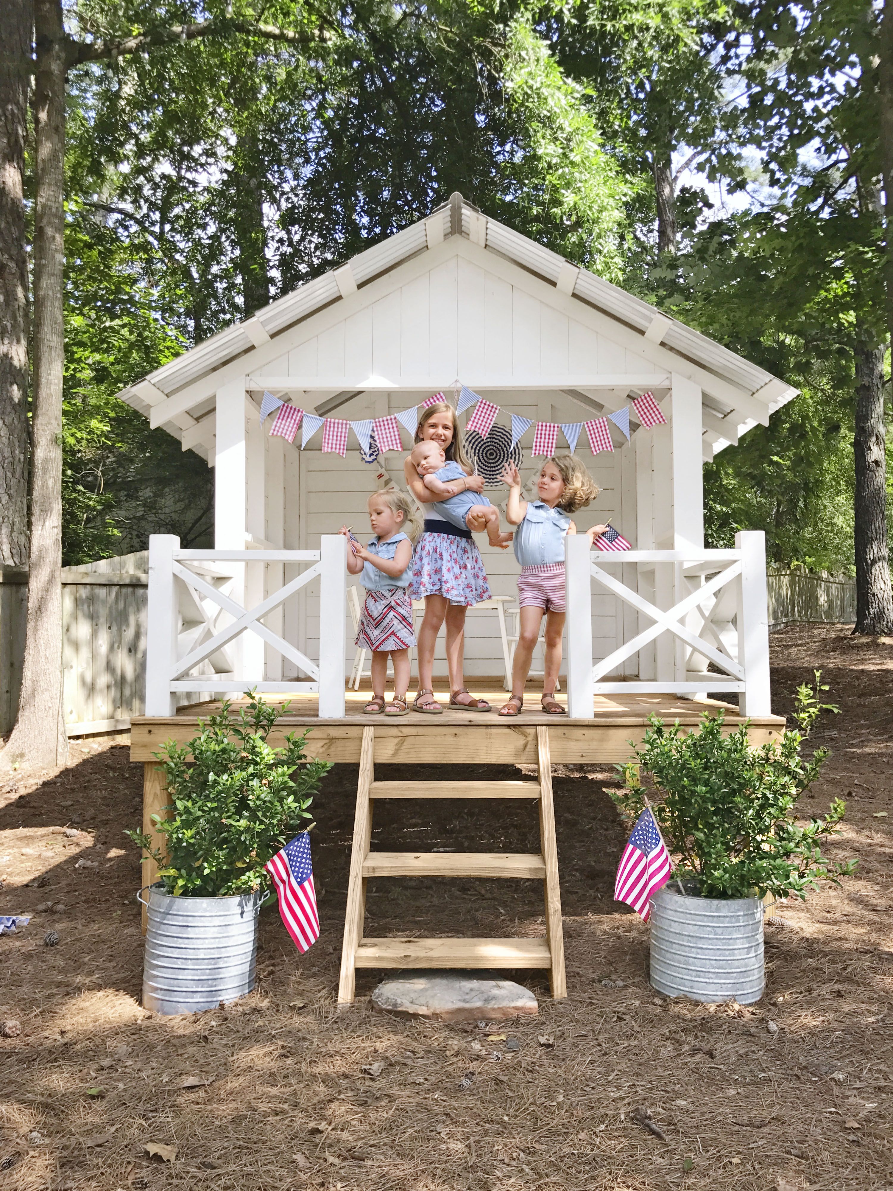 Kids playhouse hot sale plans