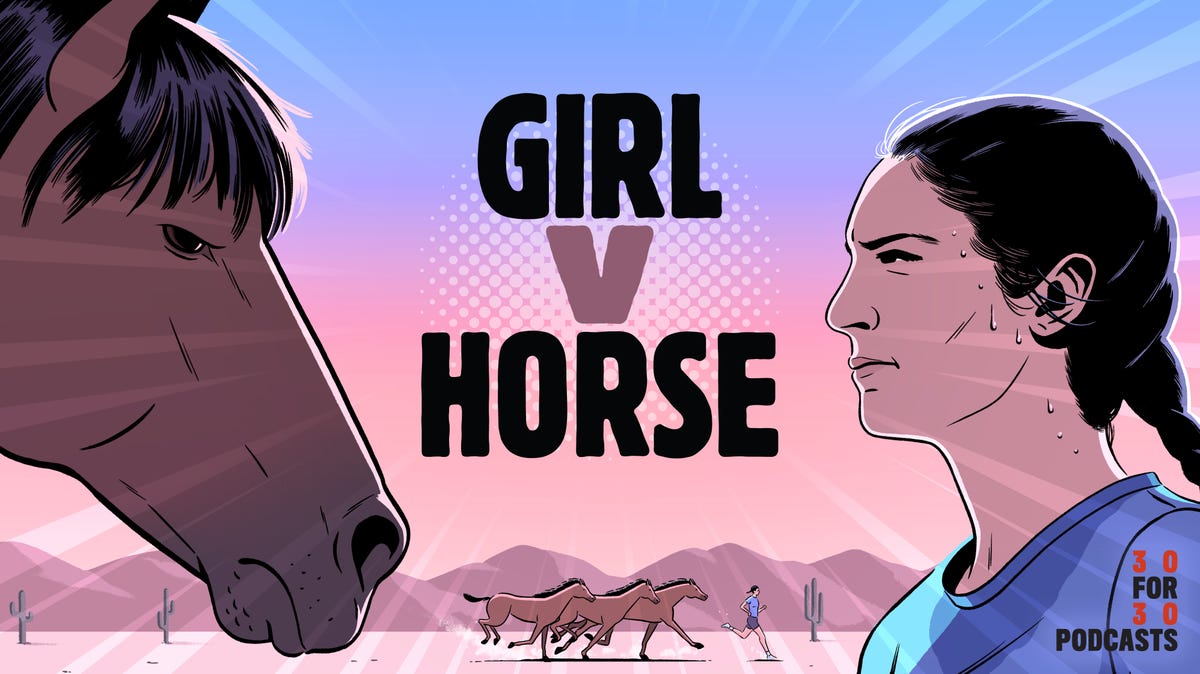 girl vs horse podcast art