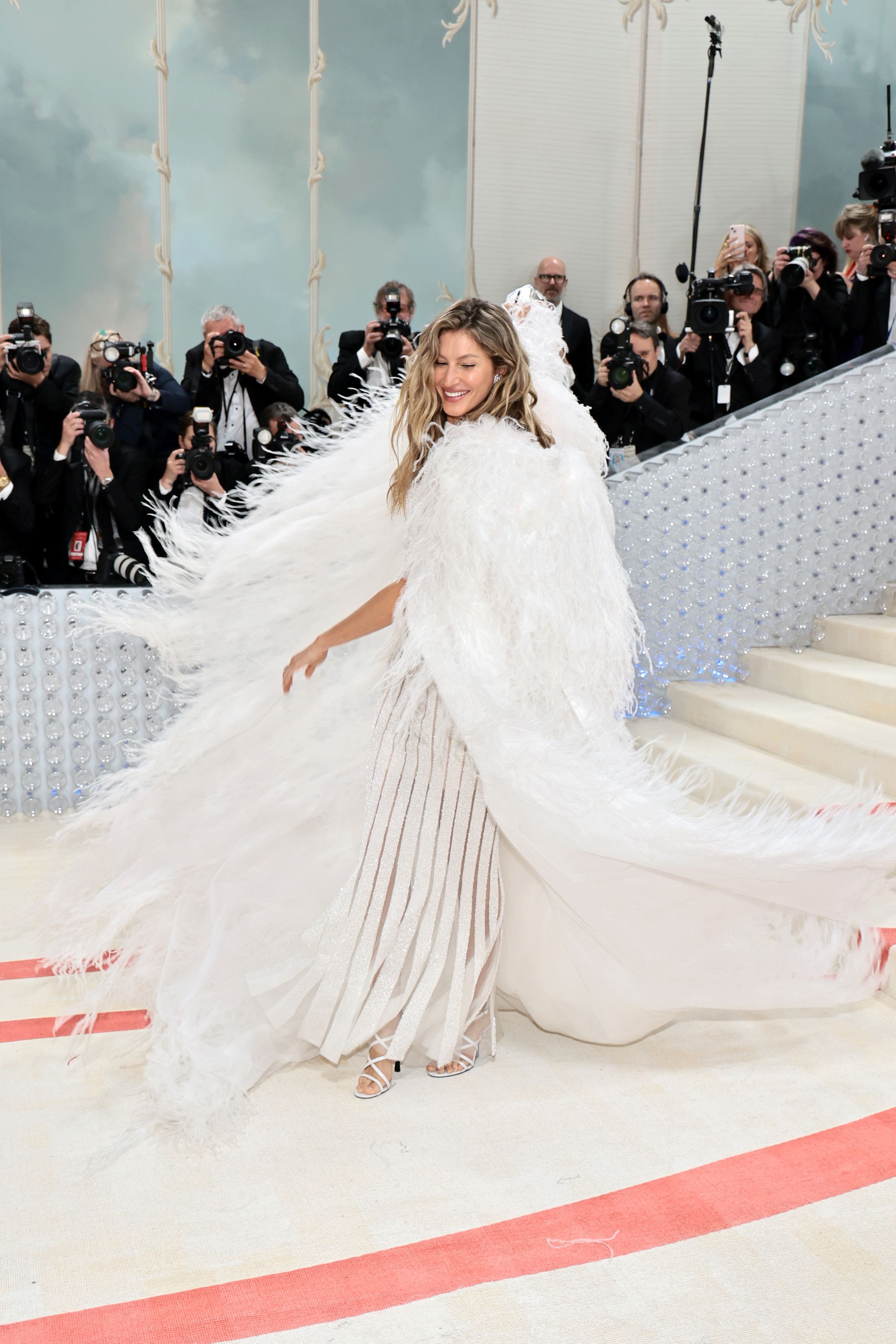 Gisele Bündchen Wore Vintage Chanel Bridal Dress to the 2023 Met Gala