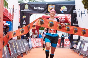 zaid ait malik y giuditta turini desafían la dureza de la prueba y se hacen con la victoria en una épica ibiza trail maratón