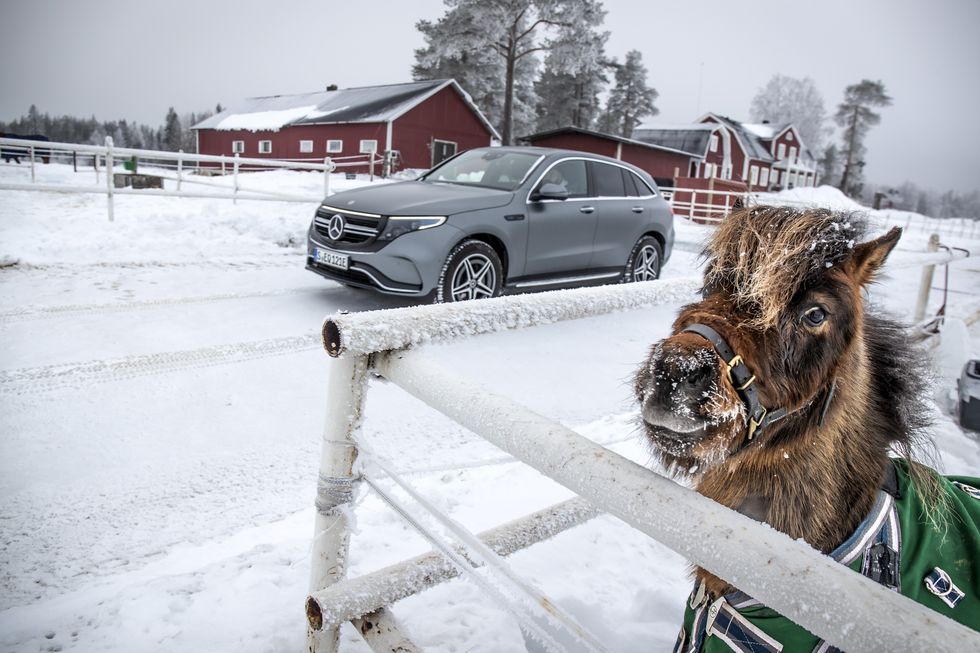 Mercedes-Benz EQ Wintertesting Luleå, Sweden,  2020,