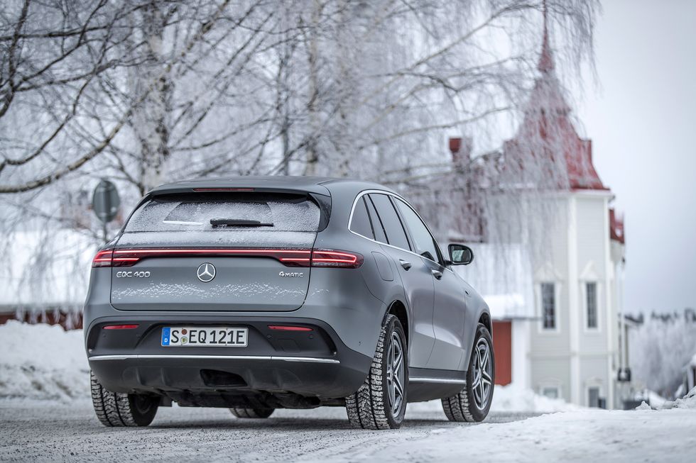 Mercedes-Benz EQ Wintertesting Luleå, Sweden,  2020,