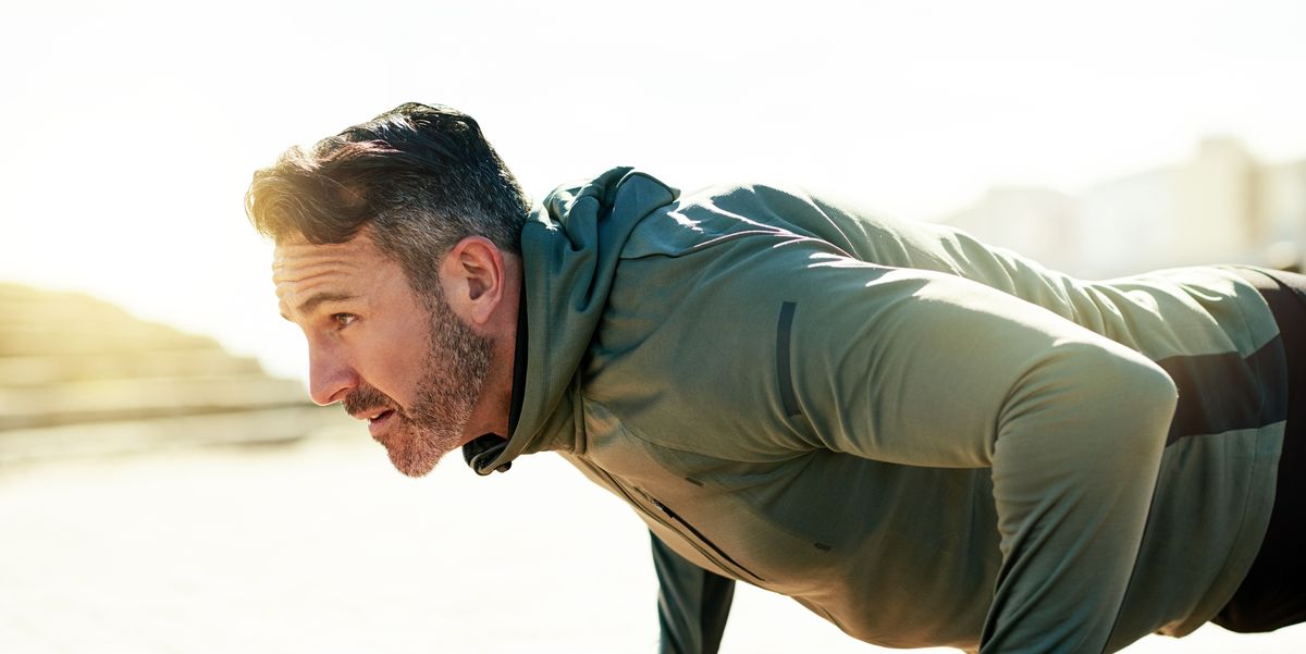 Men Over 40 Should Try Pushup Shoulder Taps for a Stronger Core