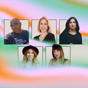 five women giving back