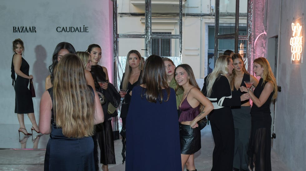 la fiesta de harper's bazaar y caudalie