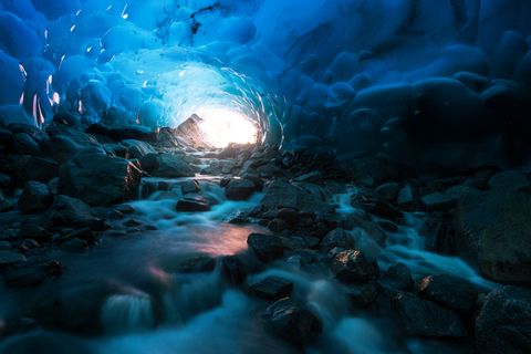 glacier ice cave