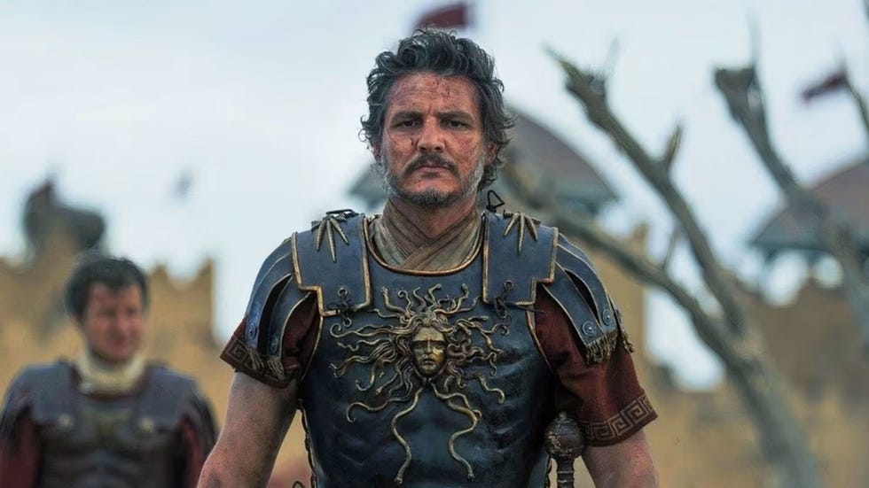 Pedro Pascal en 'Gladiator 2'.